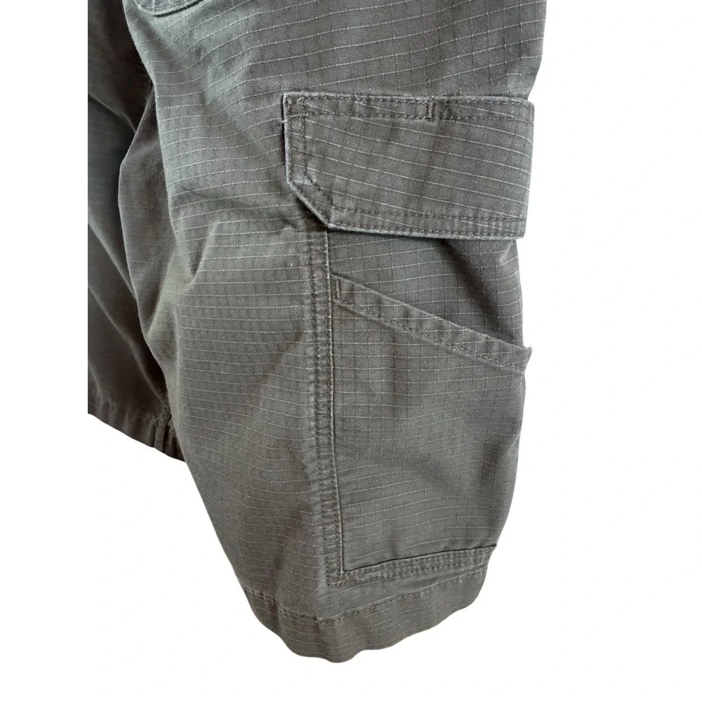 Carhartt Men's Sz 36 Gravel Gray Rugged Flex Relaxed Cargo Shorts Outdoors‎ Work